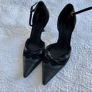 Aldo Black Kitten Heels